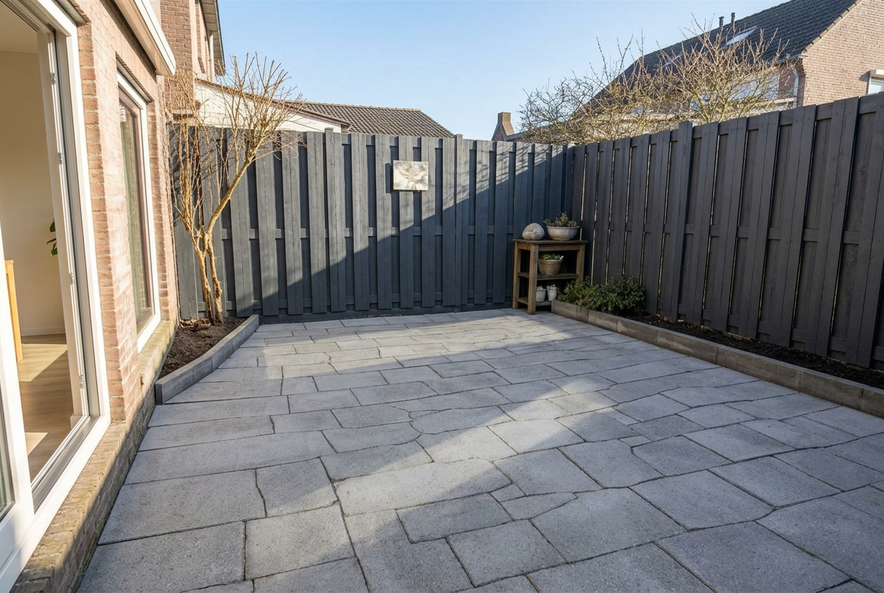 Terras renovatie — na